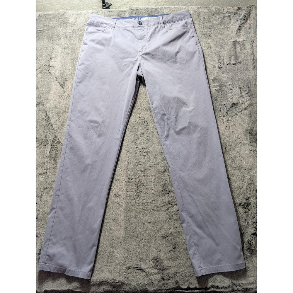 Johnnie-O Prep Formance Taper Leg Pants Men's Size 38x34 Light Purple